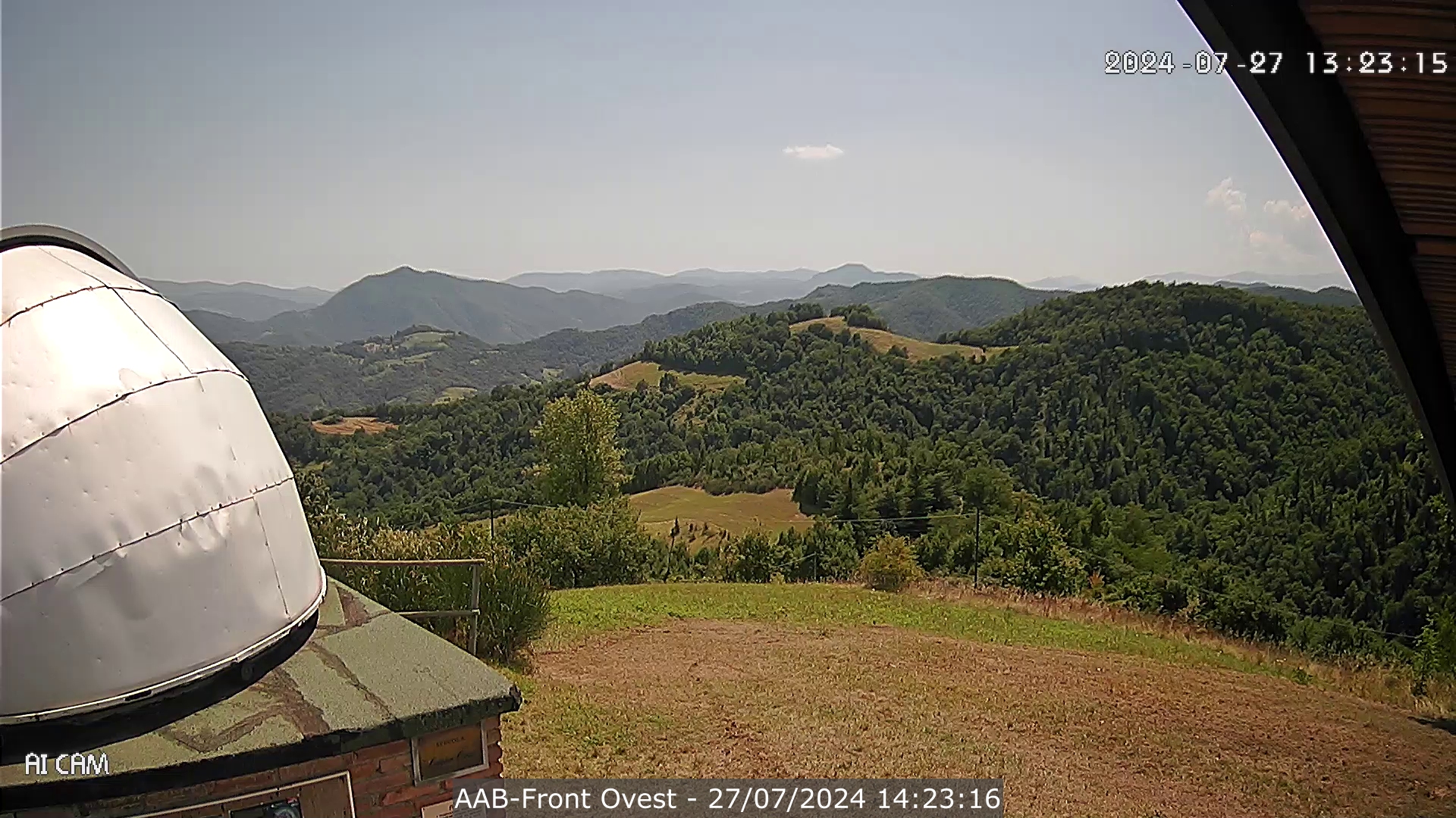 immagine della webcam nei dintorni di Valsamoggia: webcam Monte San Pietro